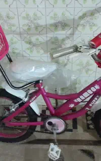 ۲ عدد دوچرخه سایز ۱۶ صورتی