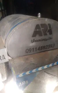 تانکر۱۰۰۰لیتری ورق گالوانیزه ۲/۵میل یک تیکه سفارشی