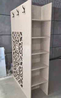 کتابخانه سه منظوره mdf
