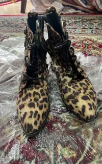 نیم بوت پلنگی سایز ۳۷