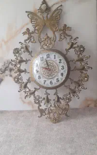 ساعت دیواری برنز