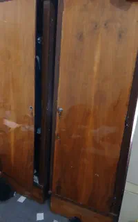 دو عدد کمد لباس چوبی محکم