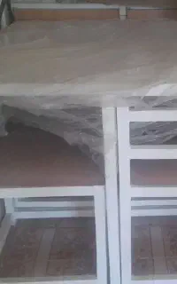 میز غذاخوری چهارگوش۴ نفره کم جا