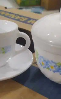 فنجان نعلبکی با قندان آرکوپال امارات
