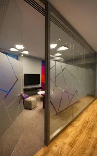 راه راه شیشه اداری ویلایی