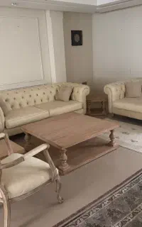 ست مبل  ۷ نفره با دراور و میز تلوزیون