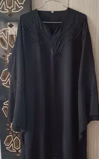 مانتو عبایی و پیراهن نخی