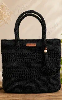 کیف دستبافت رافیا