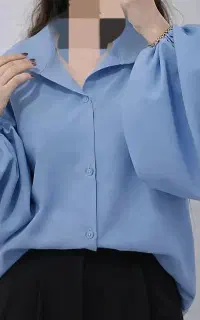 شومیز استین پفی