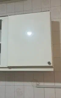 کابینت فلزی / حدود دو متر کابینت نما چوب کار شده
