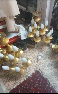 سه تا لوستر ۸ شاخه
