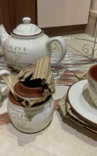 ست صبحانه خوری ۱۵ پارچه