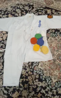 لباس کاراته با لوازم کامل