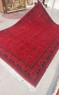 فرش دستباف(بساک) جفت ۹ متری زیبای تمام کرک ۴۰ رج