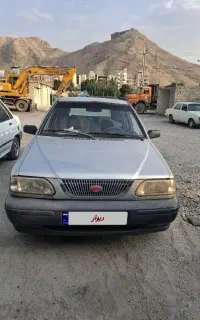 پراید ۱۴۱ مدل ۸۵  ۲ تیکه رنگ  شاسی سالم