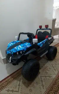 ماشین شارژی دونفره چهارموتوره آفرودی