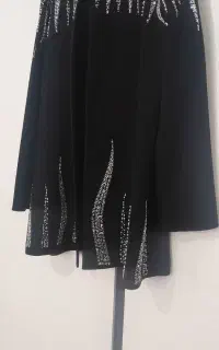 مانتوی شیک وکارشده مناسب مجالس