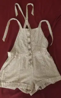 سرهمی پیش سینه دکمه دار شلوارکی