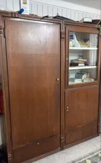 کمد با کتابخانه