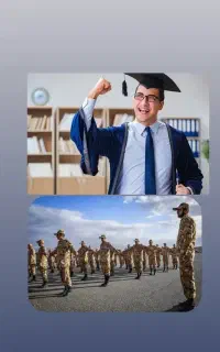 مشاور تحصیلی، سربازی(اخذ مدرک تحصیلی،معافیت خدمت)