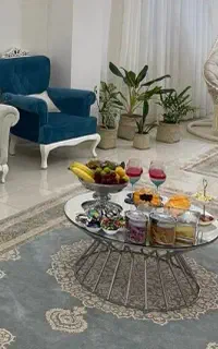 میز دکوراتیو استیل