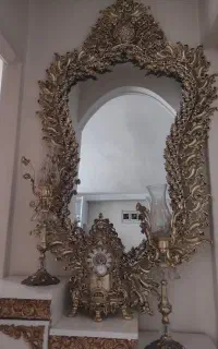 آینه و شمعدان