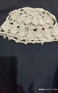 کلاه مکرومه مناسب بزرگسالان کودکان مجلسی