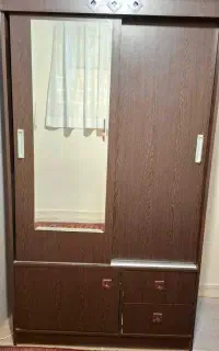 صندلی راک،کمد دو درب، دراور