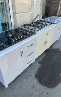 اجاق گازصفحه ای ترمکوپل دار کابینت زیر اجاق سینک