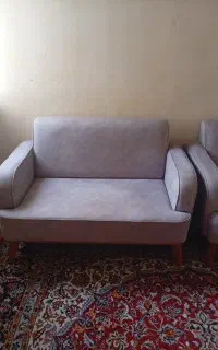 .دو عدد مبل دونفره تمیز و در حد نو
