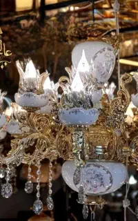 لوستر  سرامیکی عالجناب با شرایط خرید آسان