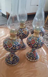 چراغ گرد سوز میناکاری