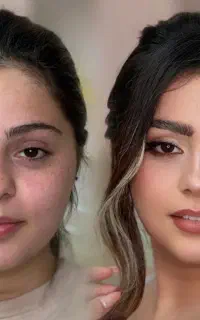 میکاپ و شینیون عروس ومحفلی