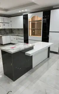 ساخت ،نصب وتعمیرات انواع کابینت وکمد دیواری