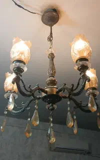 لوستر پنج شاخه