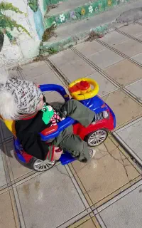 ماشین کودک اهرم دار