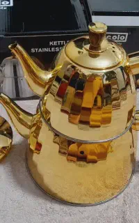 کتری قوری استیل  نو نو