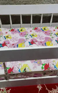 تخت خواب کودک همراه با تشک