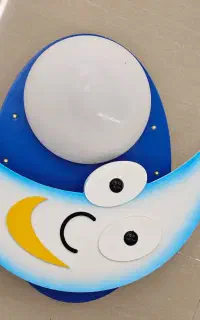 چراغ خواب همراه با لوستر اتاق کودک باهم