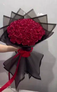 گل رز روبانی
