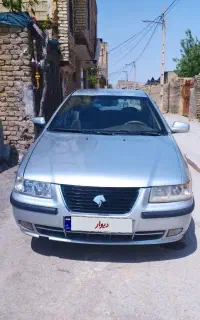 سمند مدل ۸۴ نقره ای