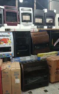 بخاری دودکش دار و بدونه دودکش گازی گاز مایع و نفتی