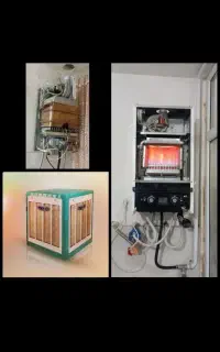 خدمات فنی تعمیرات  کولر آبی پکیج و آبگرمکن