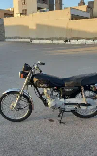 موتور مهتا ۱۲۵ پلاک ملی