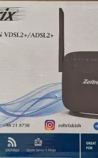 مودم و روتر adsl zoltrix
