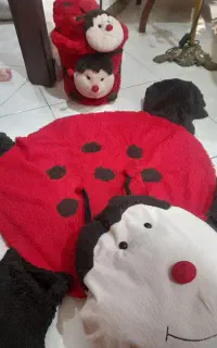 سطل و جا دستمال عروسکی