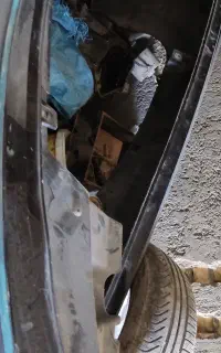 فروش سپر دست دوم پارس مشکی