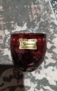 جام کریستال شراب خوری اصل بوهمیا چک