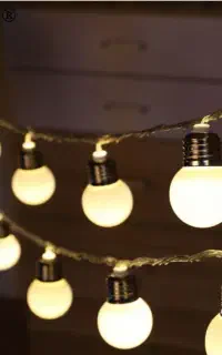 ریسه ۷۳ متری با لامپ