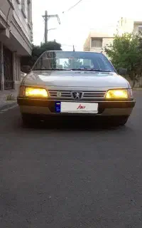 پژو 405 مدل 87 دوگانه (طلا)